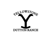 Yellowstone Brand with Dutton Ranch Vinyl Decal