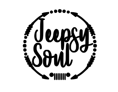 DirtPrincessDesigns Decals for Jeeps Jeepsy Soul Vinyl Decal Custom Designs  auto decal window sticker sticker accessories car accessories