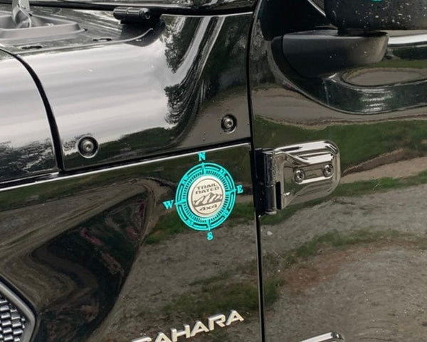 DirtPrincessDesigns Vehicle Decor Compass Antenna Vinyl Decal Custom Designs  auto decal window sticker sticker accessories car accessories