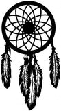 DirtPrincessDesigns Vehicle Decor Dreamcatcher Vinyl Decal Custom Designs  auto decal window sticker sticker accessories car accessories