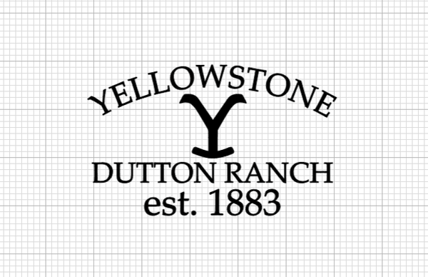 DirtPrincessDesigns Vehicle Parts & Accessories Yellowstone Brand with Dutton Ranch est 1883 Vinyl Decal Custom Designs  auto decal window sticker sticker accessories car accessories